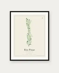 Rio Pinar Country Club map print, framed poster